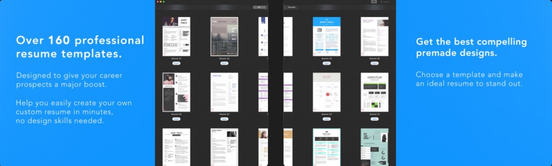 Resume Templates – DesiGN(pages简历模板合集)v3.2.3中文版